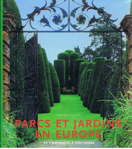couverture de : Parcs et jardins en Europe